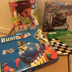Puzzles and Game Board Bundle