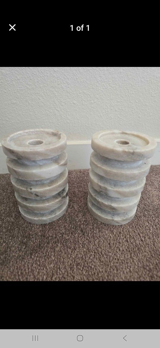 Marble Candle Stand