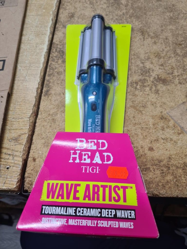 BED HEAD Ceramic Wave Artist Deep Waver for Beachy Waves, 15x9x7 Inch
