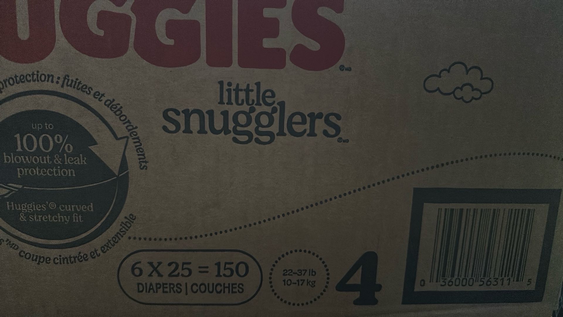 Huggies Little snugglers 
