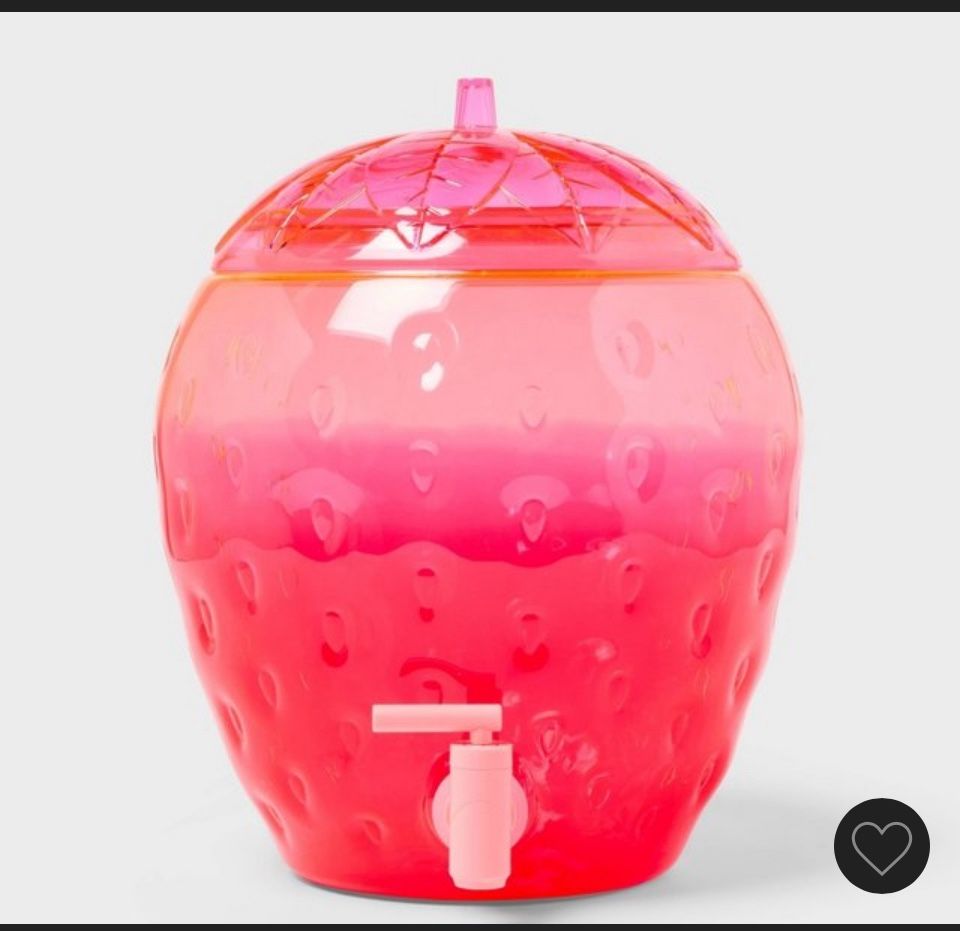 Drink Dispensers- Strawberry Style