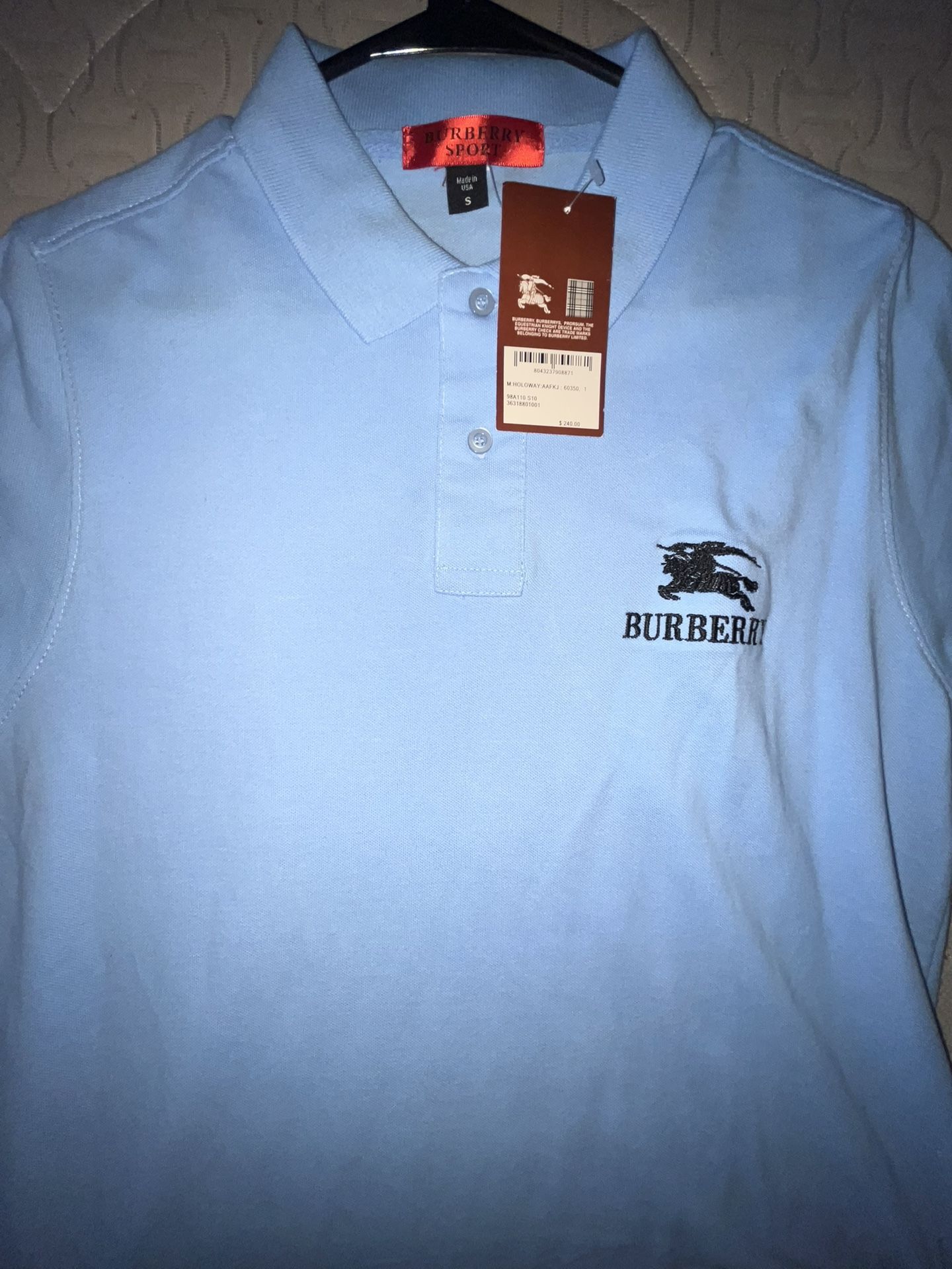 Burberry Collar Shirt Size Small