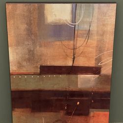 WALL ART - Contemporary (35.25" x 23.5" x 1.5") - posted price is firm.