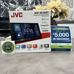 6.8” JVC BT Digital Media Receiver 