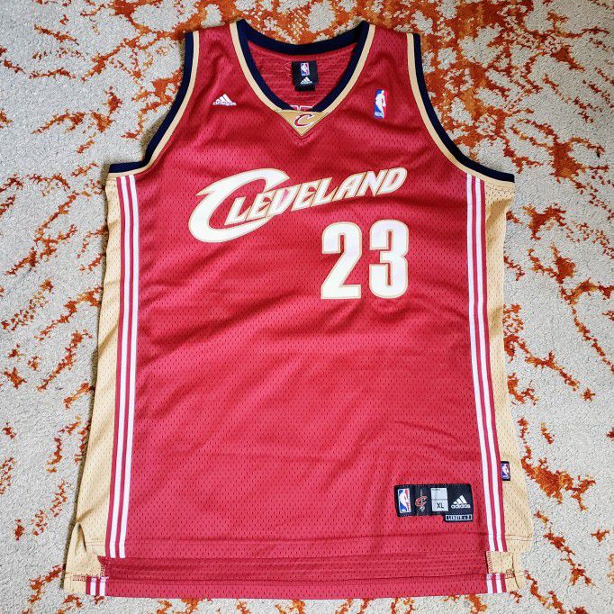 LeBron James 23 Cleveland Cavaliers Jersey (Adidas XL Length +2) [AA05] 