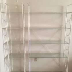 Iron & Glass Shelves 