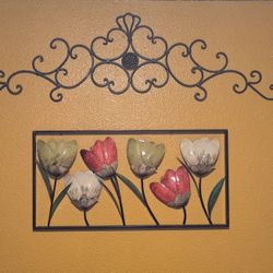flower wall decor