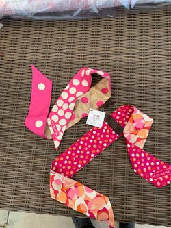 Coach purse scarfs