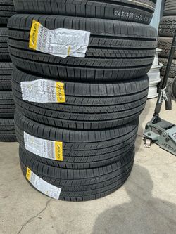 Aplus 245/60/18 tires installed / instaladas
