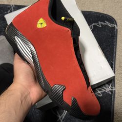 Jordan 14 Ferrari Size 13 brand new with box yes 100% authentic