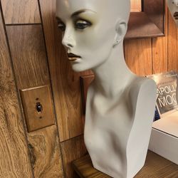 Vintage Salon Mannequin Head Display 