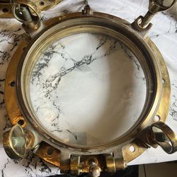 Solid Brass Ship Porthole
