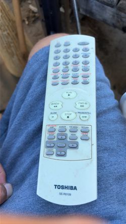 Toshiba DvD/ VCR combo remote.