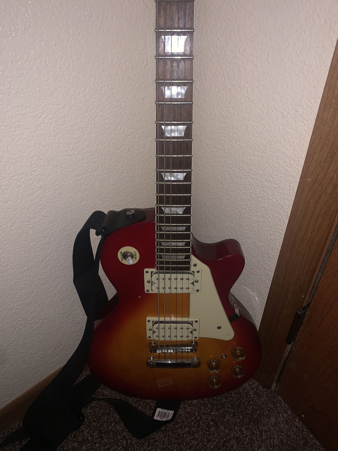 Guitar With Small Amp