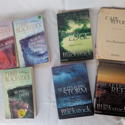 Christian Mystery Books TERRI BLACKSTOCK Cape Refuge Series Second Chances Series 7 Books