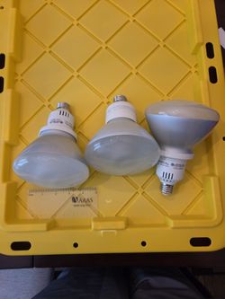 GE LED FLE26 Light Bulbs – Set of 3