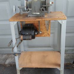 Bench Grinder With Motor With Stand