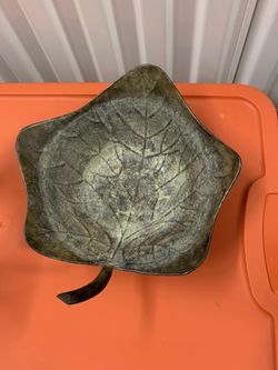 Antique metal leaf