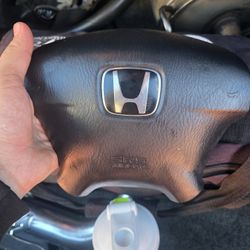 Honda Civic OEM All parts Airbag,Sterring wheel, Sterring Wheel, Clock Spring, muffler Read Description 