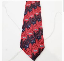 Patriots Foam Finger Tie