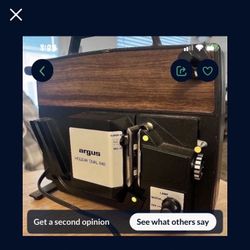 Vrgus Vintage Holiday Duet 848 Movie Projector Works