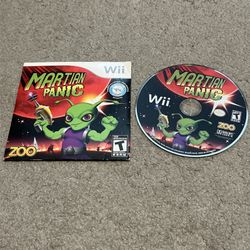 Martian Panic With Sleeve for Nintendo Wii Tested