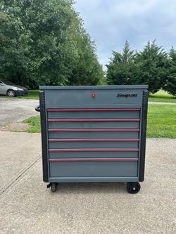 Snap-on KRSC46HPYB 40” Flip-Top Roll Cart – Storm Gray