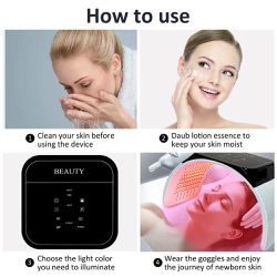 LED Face Mask Light 7 in 1 Color SPA Facial Equipment LED Light Facial Body Beauty Machine for Skin Care at Home Thumbnail