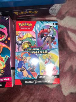 Pokemon booster bundle journey together (6 booster packs)