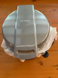 HAMILTON BEACH SANDWICH PRESS MAKER. NEW IN BOX