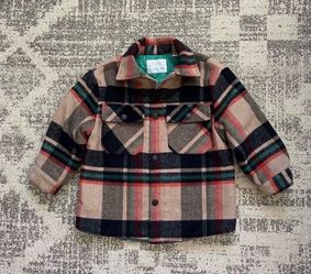 ZARA TODDLER BOY PLAID JACKET (Size 3-4)