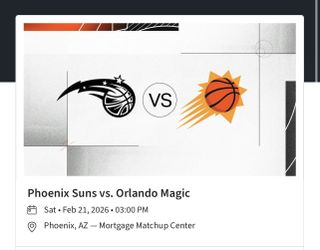 Suns vs Magic
