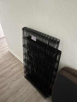 Two Metal Playpens. 32 Inch And 40 Inch