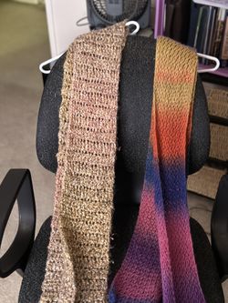 Assorted Knit Scarves 