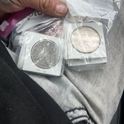 Silver dollars