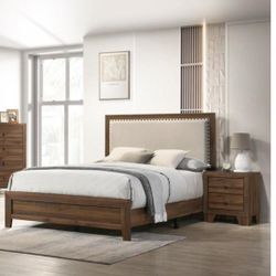 QUEEN BED FRAME NO MATTRESS 