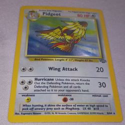 Pokemon Pidgeot From Jungle Set
