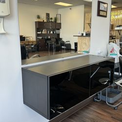 Hair Salon Station Cabinets & Mirrors