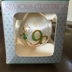 Disney Family Holiday Party 1999 Tinker Bell Ornament Cast Exclusive