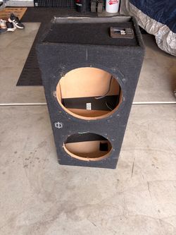 Subwoofer Enclosure Box Empty
