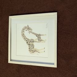 Giraffe picture frame