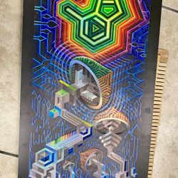 Mike Cole Trippy Art Poster