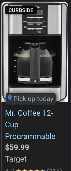 Programmable coffee maker