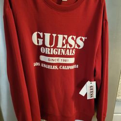 GUESS ORIGINALS  Los Angeles Sweatshirt.  Size XL.  New.  IF IT'S UP IT'S AVAILABLE.  THANKS 