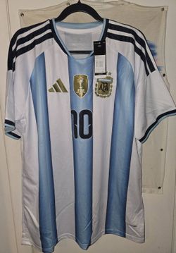 2026 Argentina Home Jersey MESSI #10 FANS Version 3XL Slim Fit NEW WITH TAGS