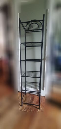 5-6 tier metal shelf