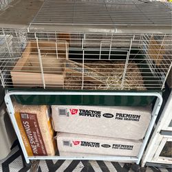 Pet Cage on wheels  $100