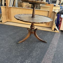 Antique 2 Tier Table 