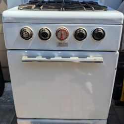 Vintage Magic Chef Stove Range Cooktop Oven Mid-Century Trailer Camper 24" Apartment Size Retro Airstream