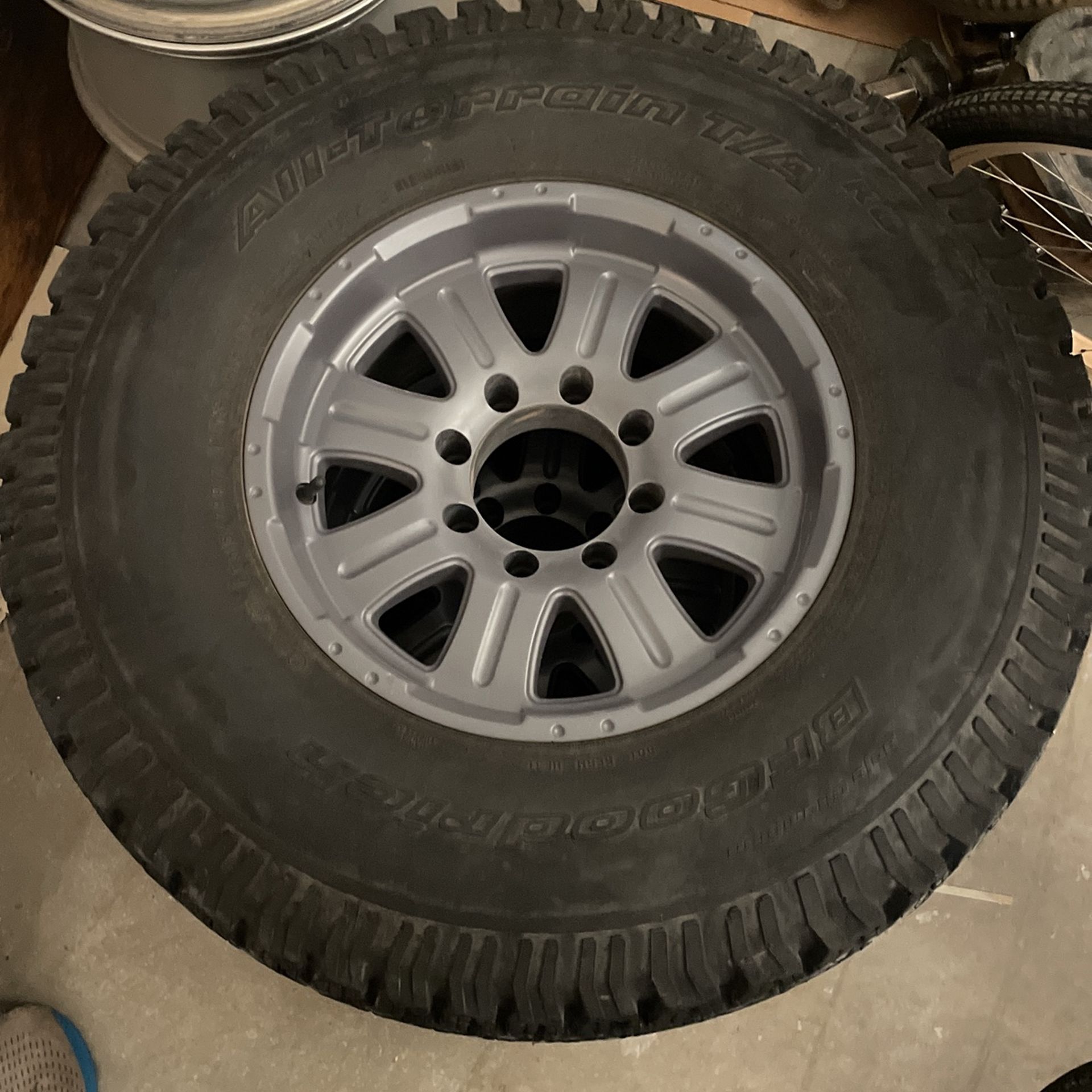 17” American Racing ATX Series Aluminum Wheels 
